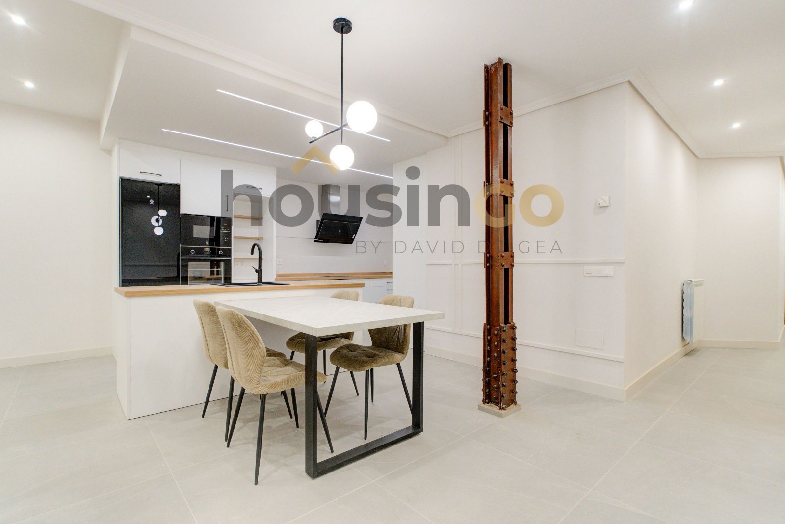 Kitchen of Flat to rent in  Madrid Capital  with Heating, Terrace and Oven
