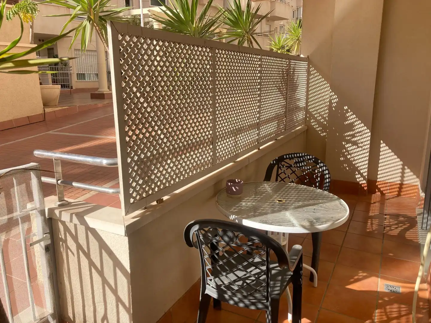 Terrace of Flat for sale in Roquetas de Mar  with Air Conditioner, Terrace and Swimming Pool