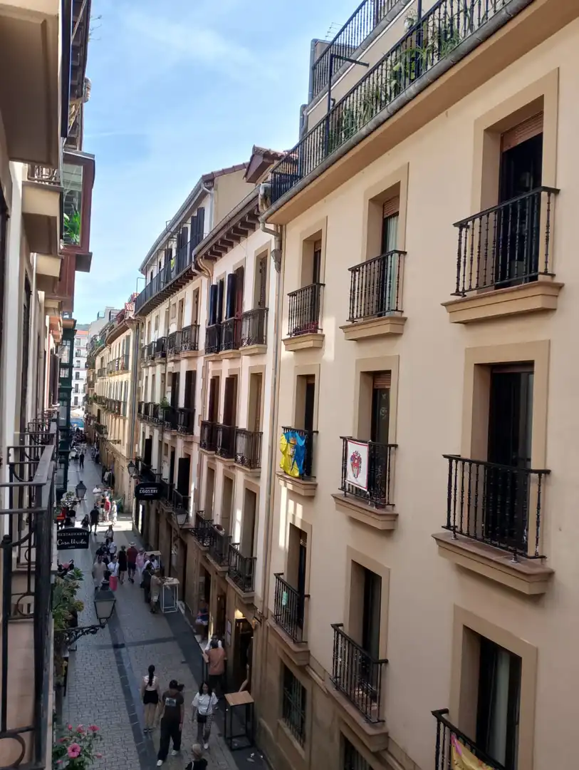 Terraza de Piso de alquiler en Donostia - San Sebastián  con Calefacción y Balcón
