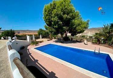 Swimming pool of Country house for sale in Turre  with Swimming Pool