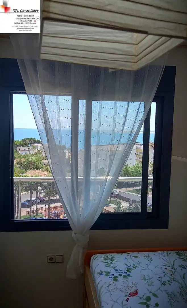 Terraza de Apartamento en venta en L'Ampolla con Terraza, Amueblado y Piscina comunitaria