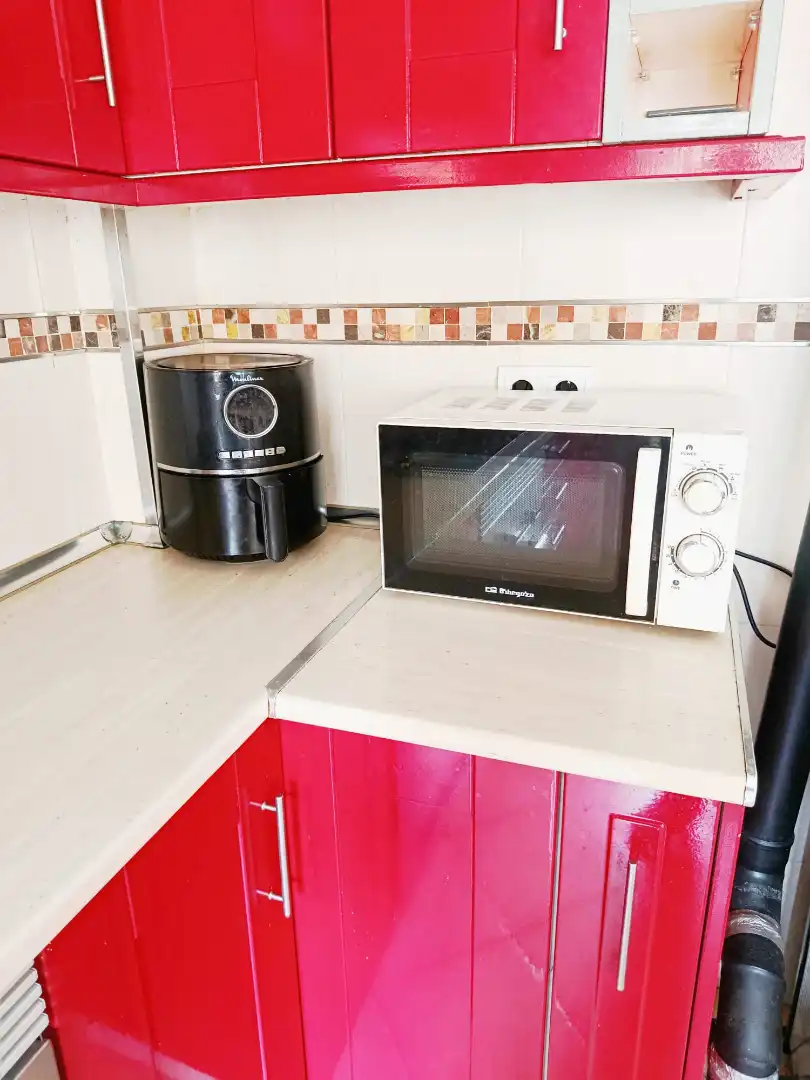Cocina de Piso en venta en Aller con Calefacción, Trastero y Amueblado