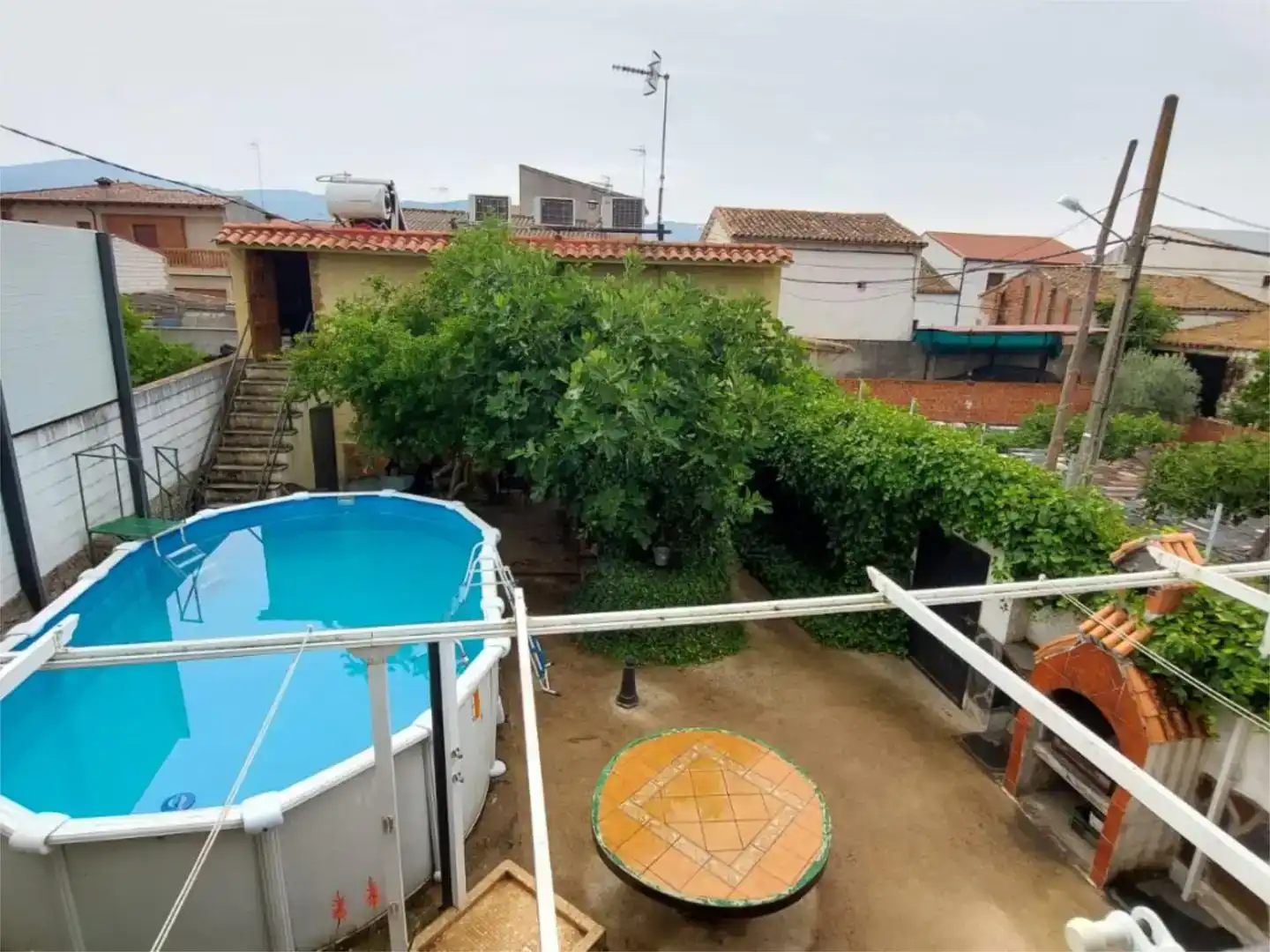 Piscina de Casa o xalet en venda en Zarza de Granadilla amb Aire condicionat, Piscina i Balcó