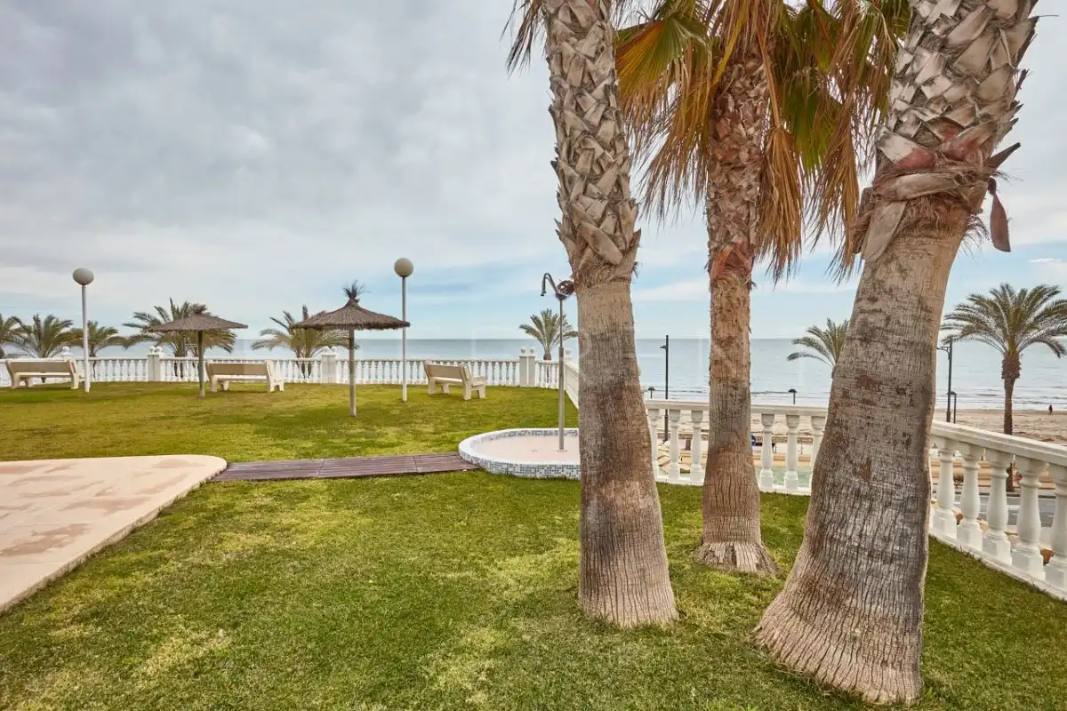 Exterior view of Apartments for rent in El Campello  with Air Conditioner, Heating and Private garden