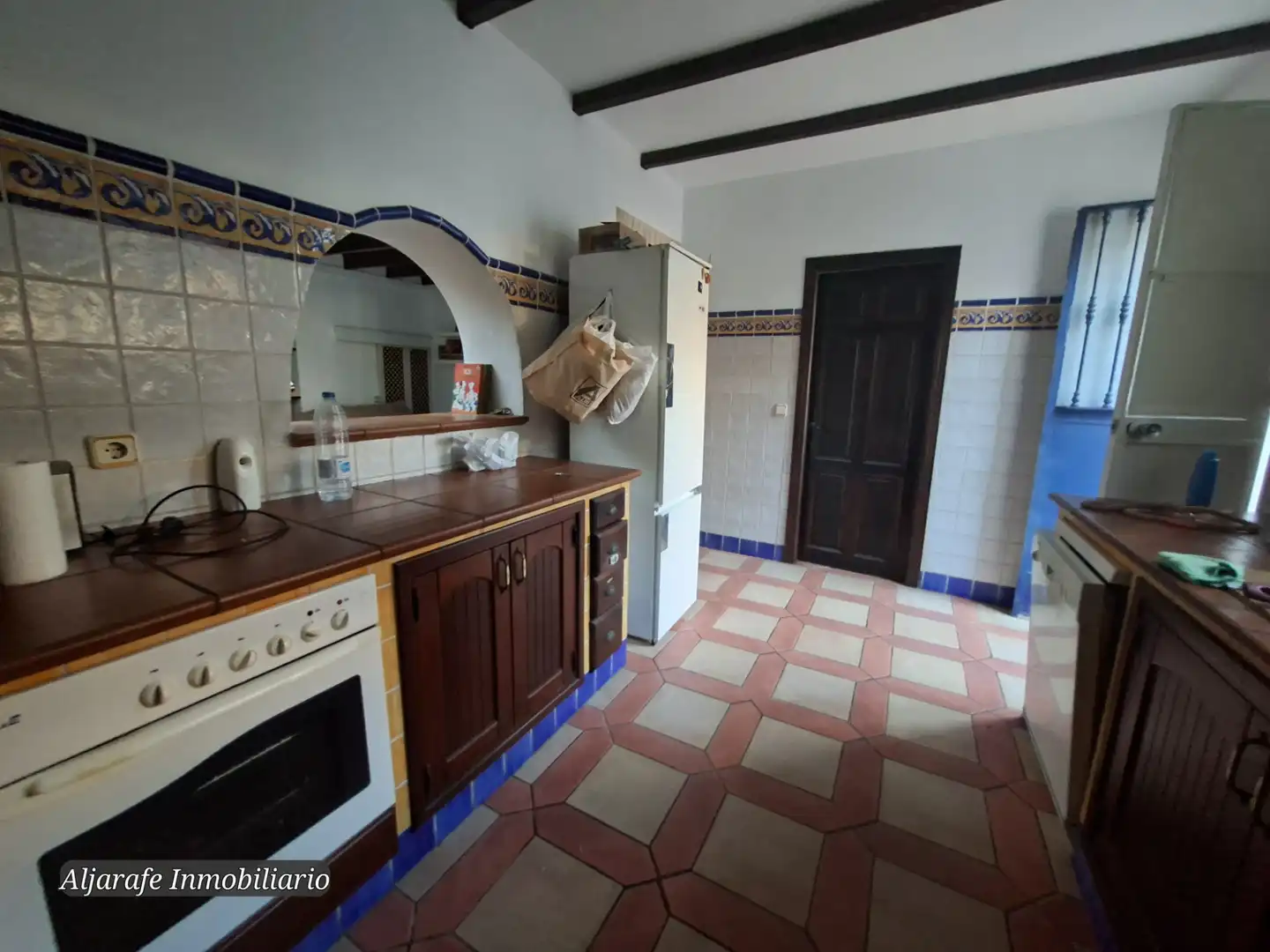 Cocina de Casa o chalet en venta en Umbrete con Aire acondicionado, Calefacción y Terraza