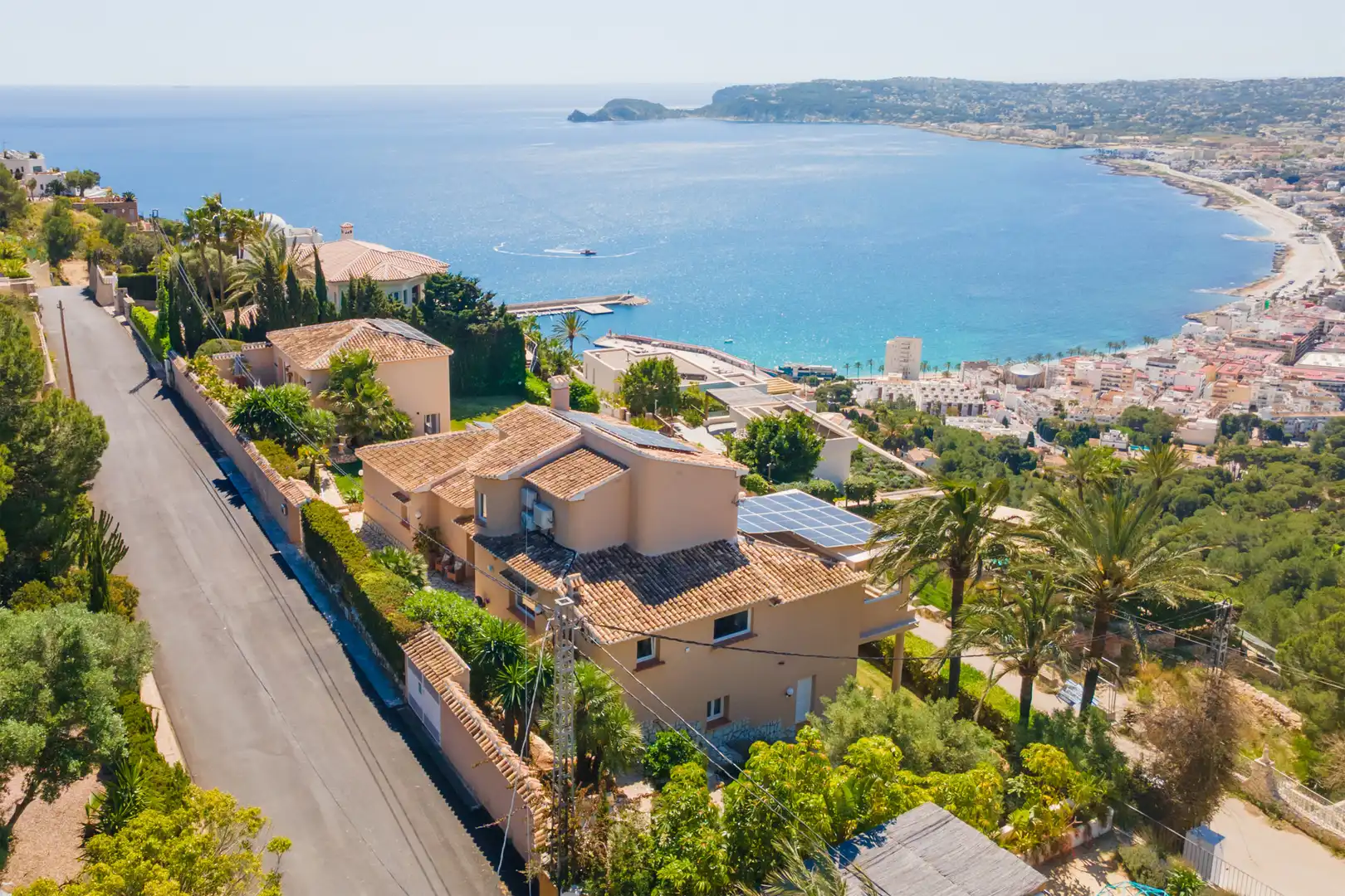 Exterior view of Houses for sale in Jávea / Xàbia  with Air Conditioner, Heating and Private garden