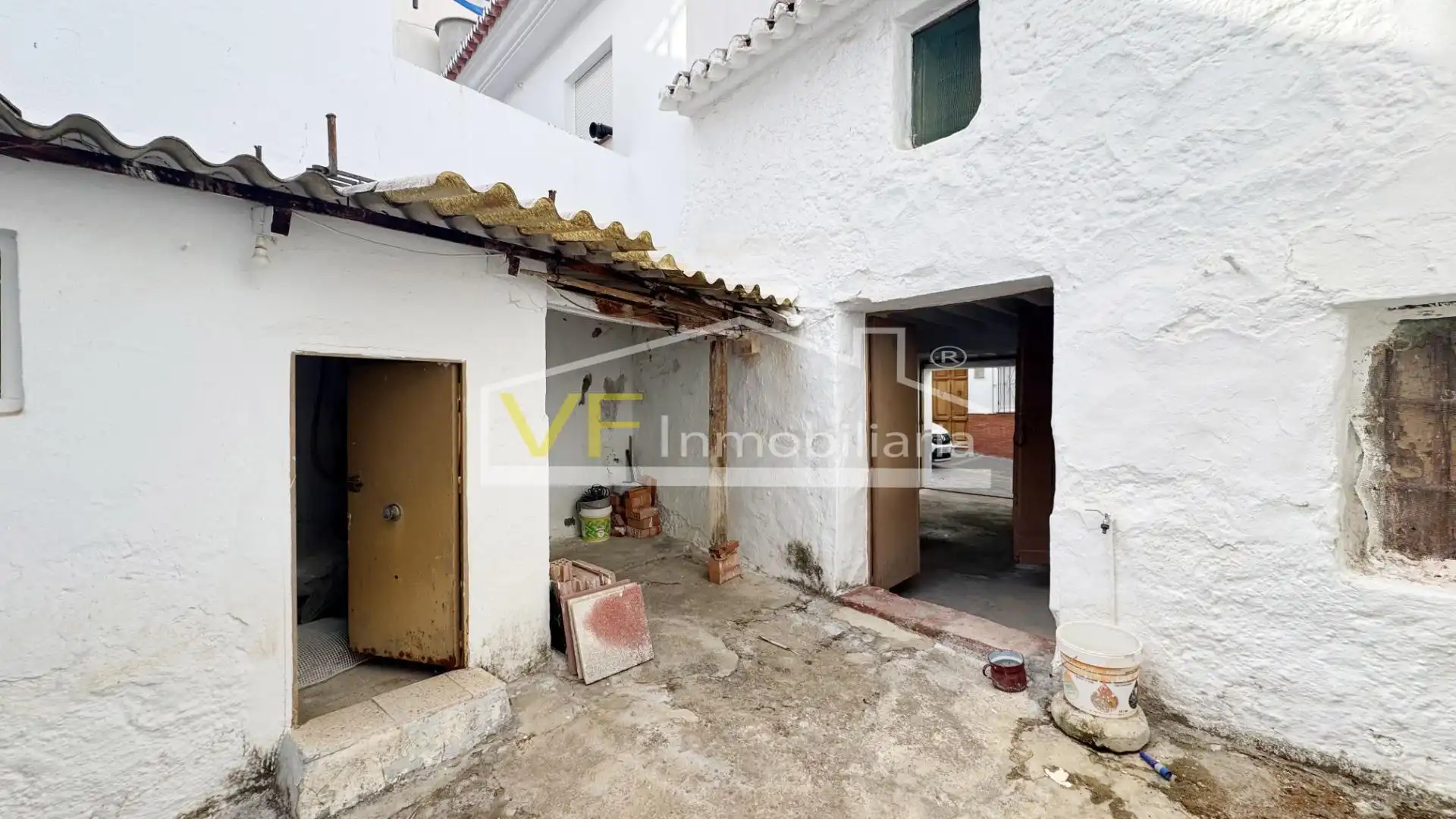 Vista exterior de Casa adosada en venta en Álora