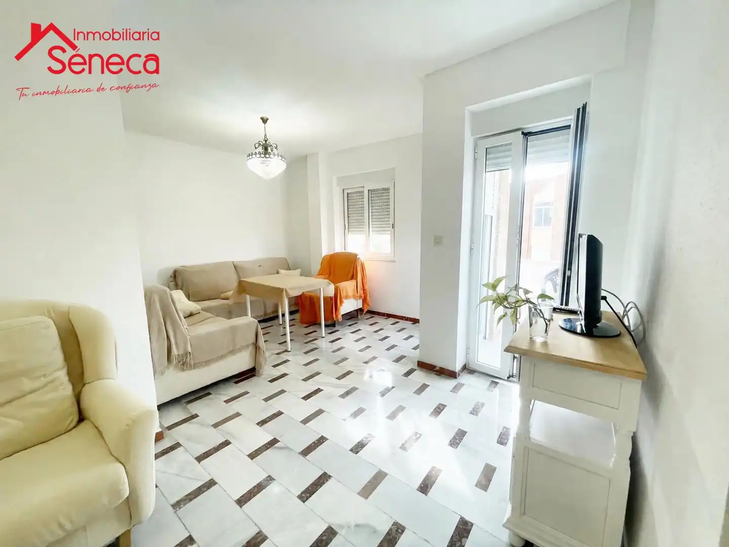 Sala de estar de Piso de alquiler en Córdoba con Aire acondicionado, Terraza y Amueblado