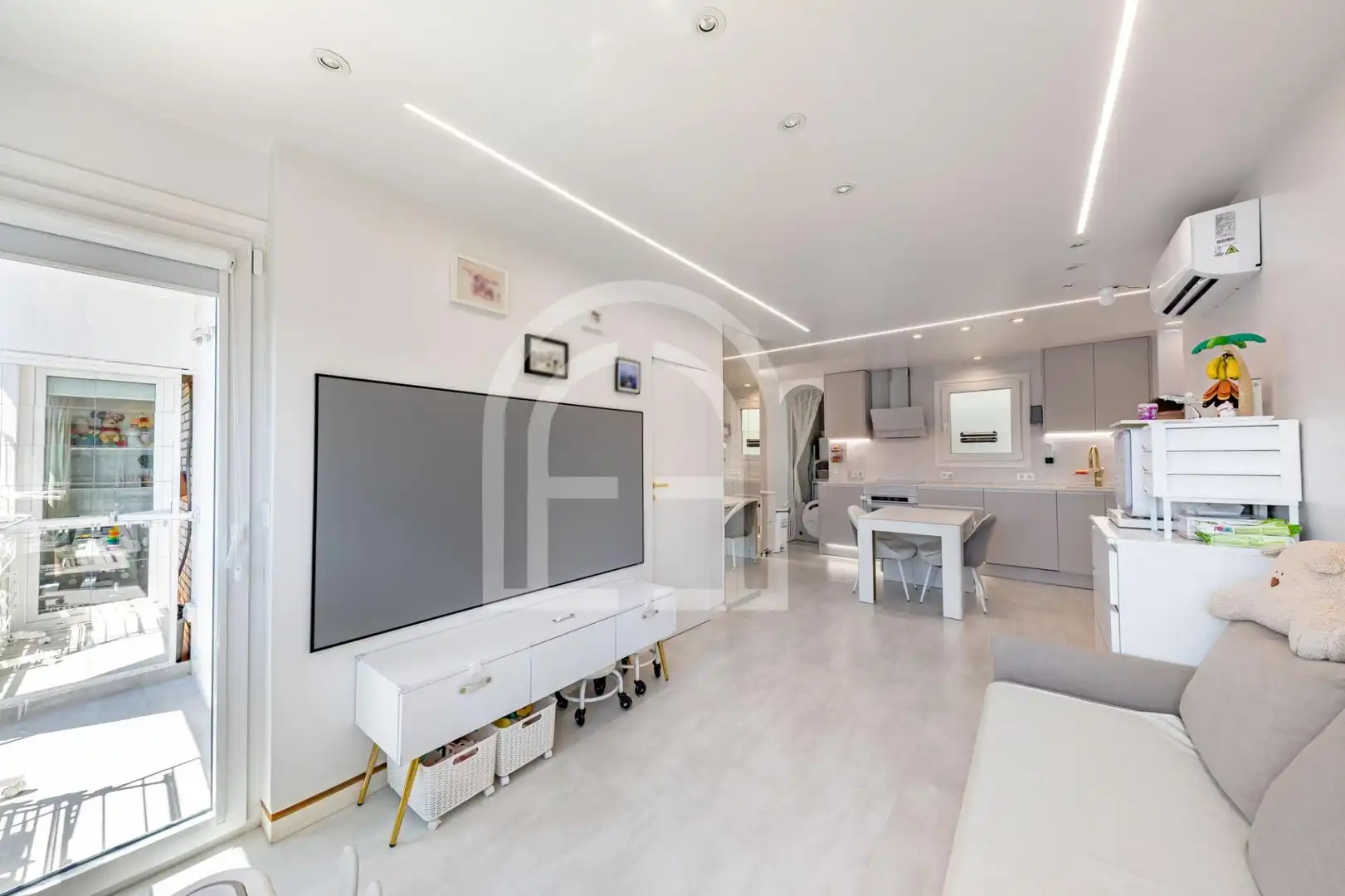 Sala de estar de Piso en venta en La Llagosta