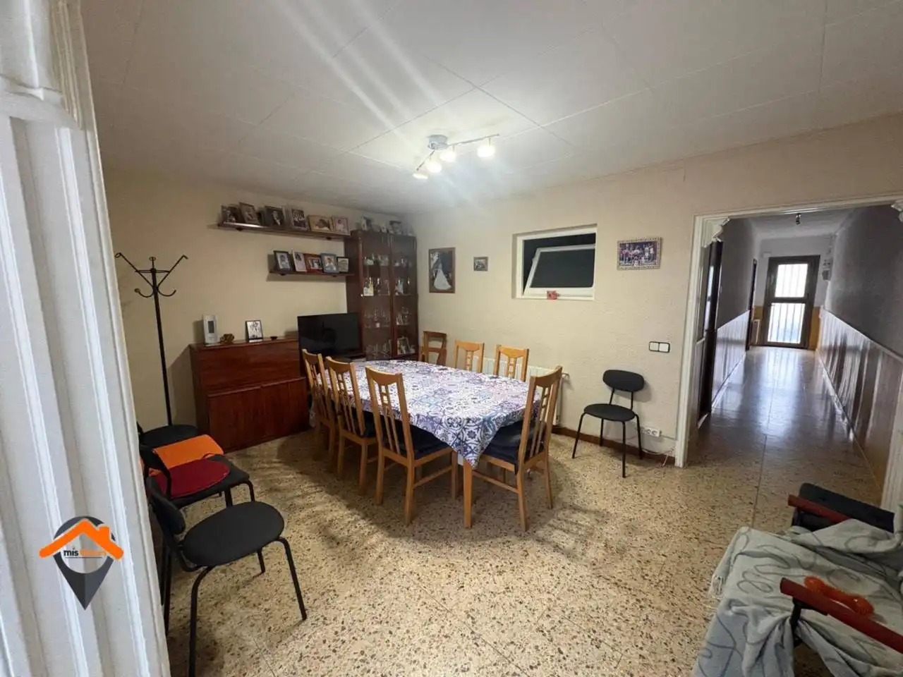 Menjador de Casa o xalet en venda en Sabadell amb Calefacció i Terrassa