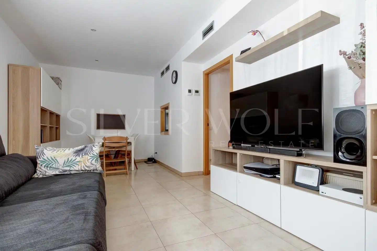 Sala d'estar de Planta baixa en venda en Castelldefels amb Aire condicionat, Terrassa i Traster