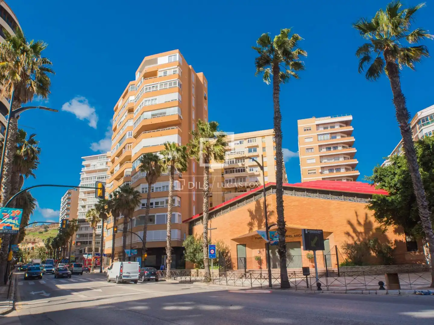 Vista exterior de Pis en venda en Málaga amb Aire condicionat, Terrassa i Moblat