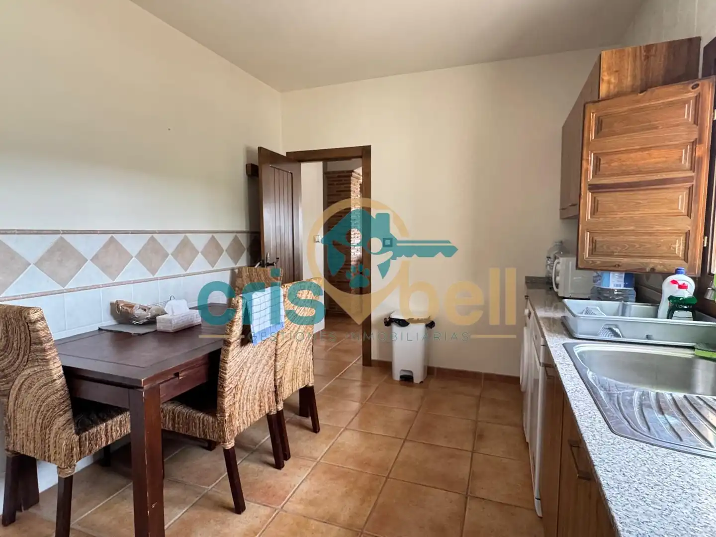 Kitchen of Detached homes for sale in Lorca  with Air Conditioner, Private garden and Terrace