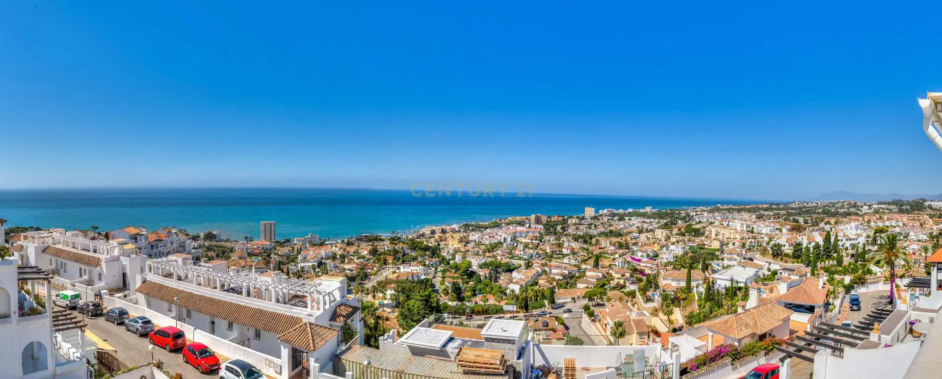 Vista exterior de Apartament en venda en Mijas amb Aire condicionat i Alarma