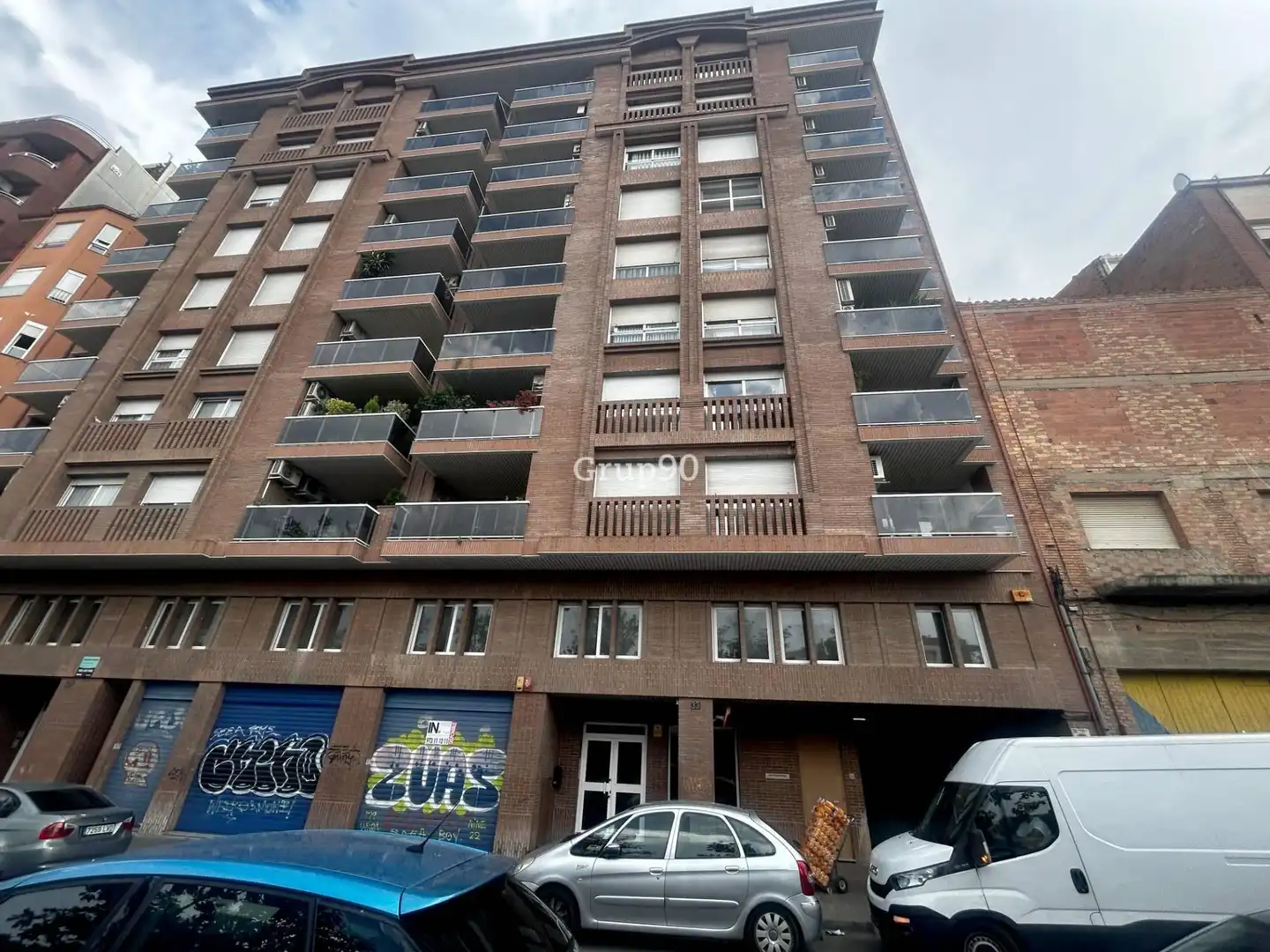 Vista exterior de Àtic en venda en Lleida amb Parquet, Terrassa i Traster