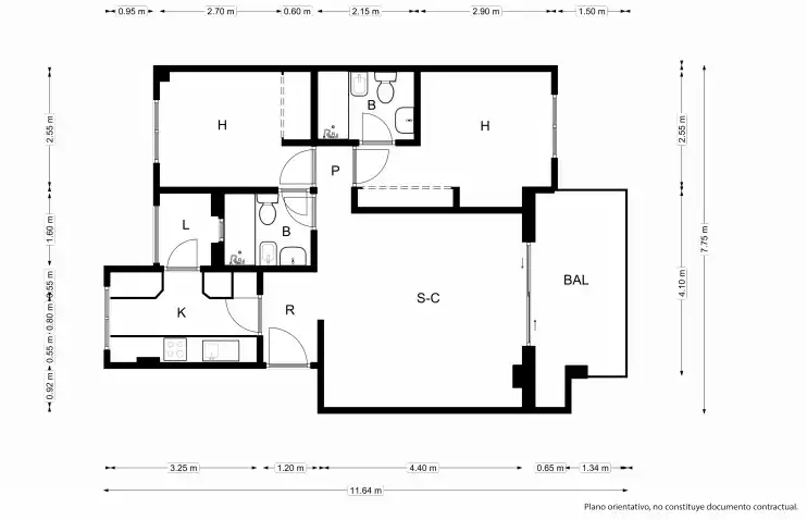 Apartamento con piscina en venta en C/ Siroco de Riviera                                  - Conjunto Doña Paquita  -, imagen 28