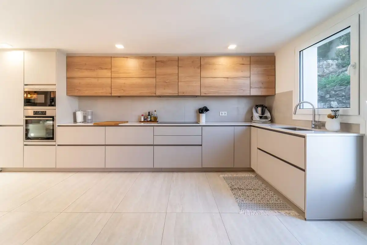 Kitchen of Apartments for sale in Benalmádena  with Air Conditioner, Private garden and Terrace