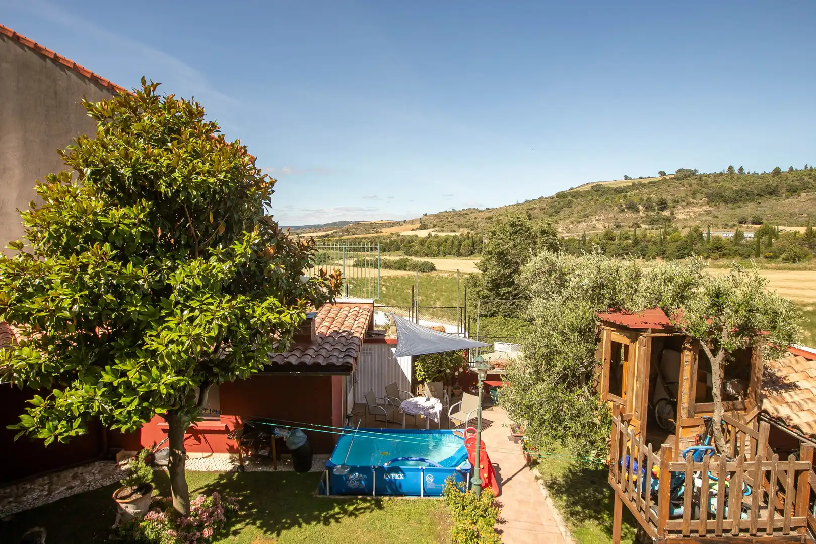 Jardí de Casa o xalet en venda en Legarda amb Jardí privat, Terrassa i Traster