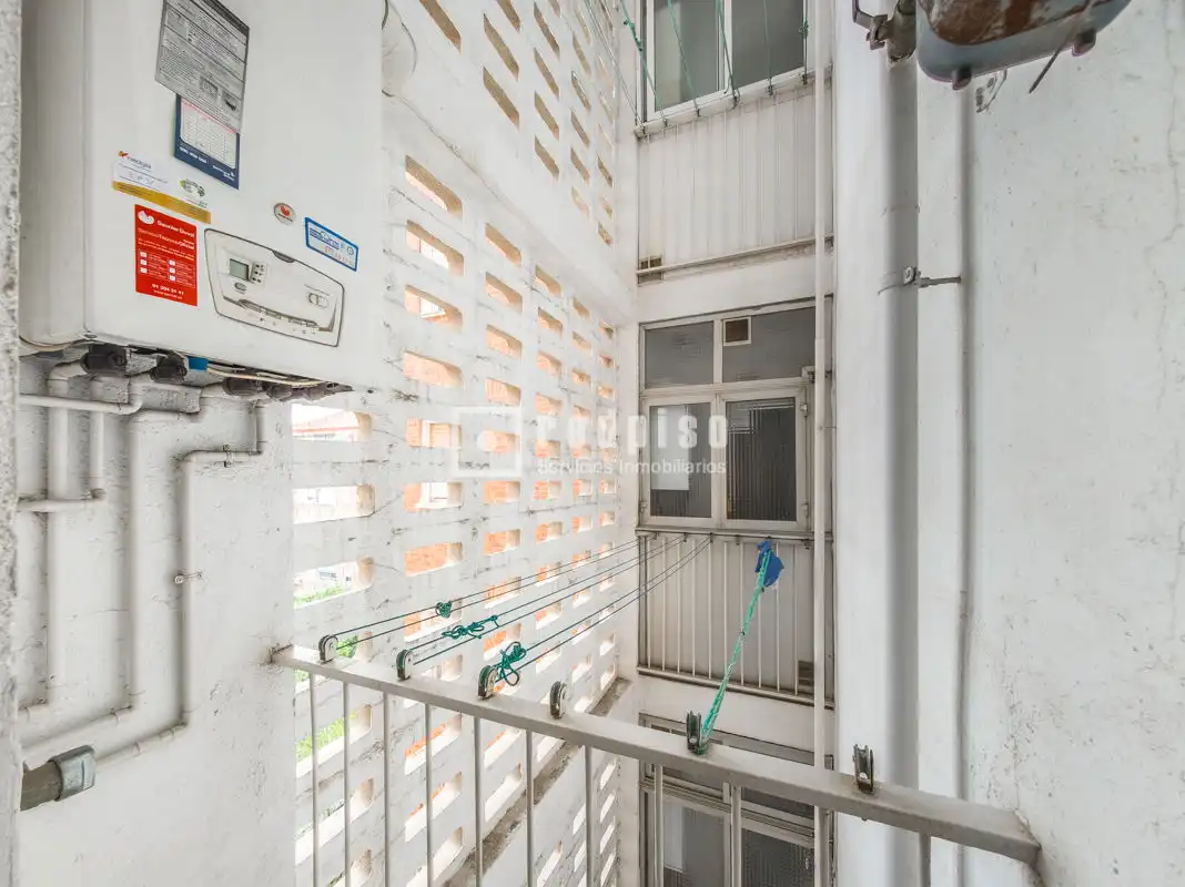 Terraza de Piso en venta en Madrid con Calefacción y Jardín privado