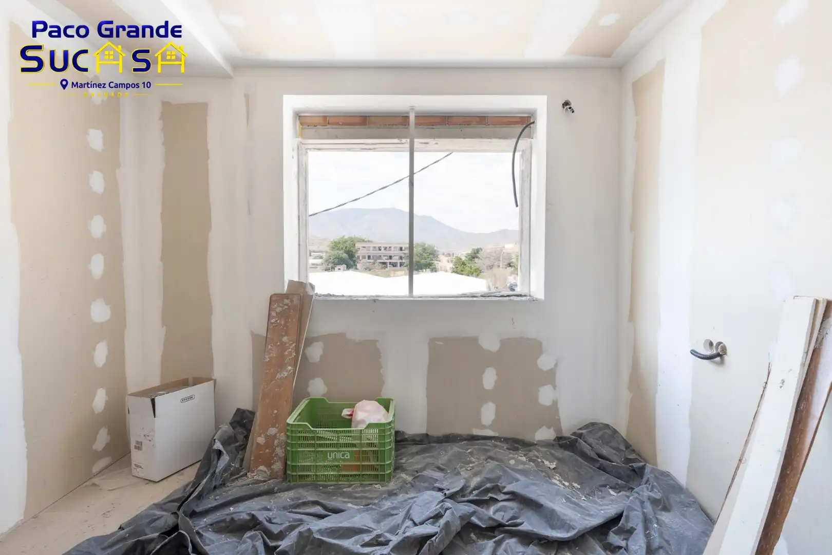 Schlafzimmer von Wohnung zum Verkauf in Gualchos mit Klimaanlage, Heizung und Privatgarten