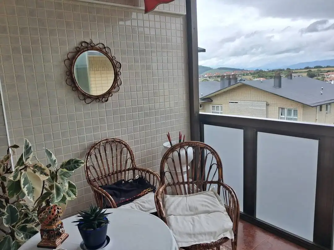 Terrasse von Wohnung zur Miete in Sopela