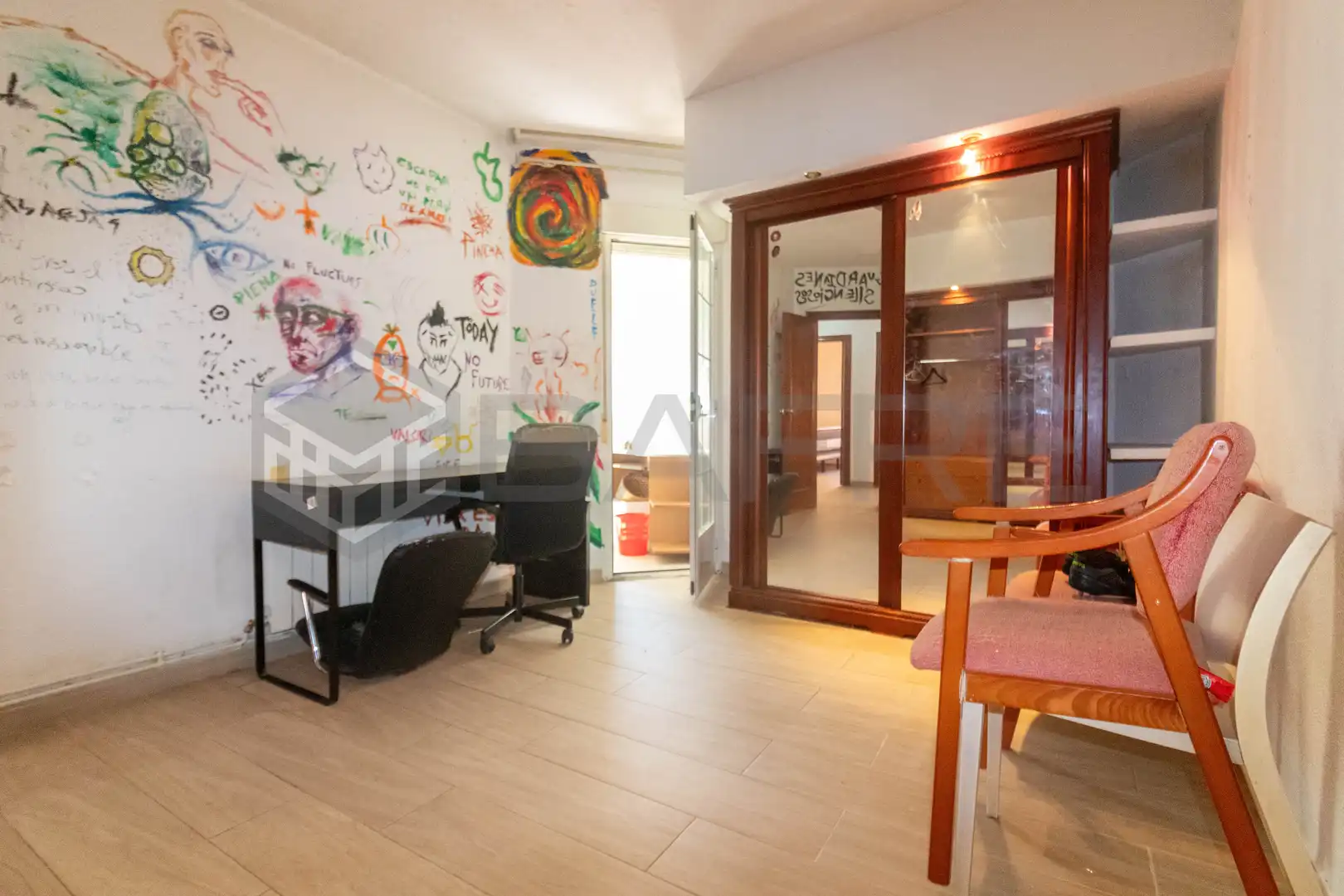 Sala d'estar de Pis en venda en Madrid amb Calefacció i Balcó