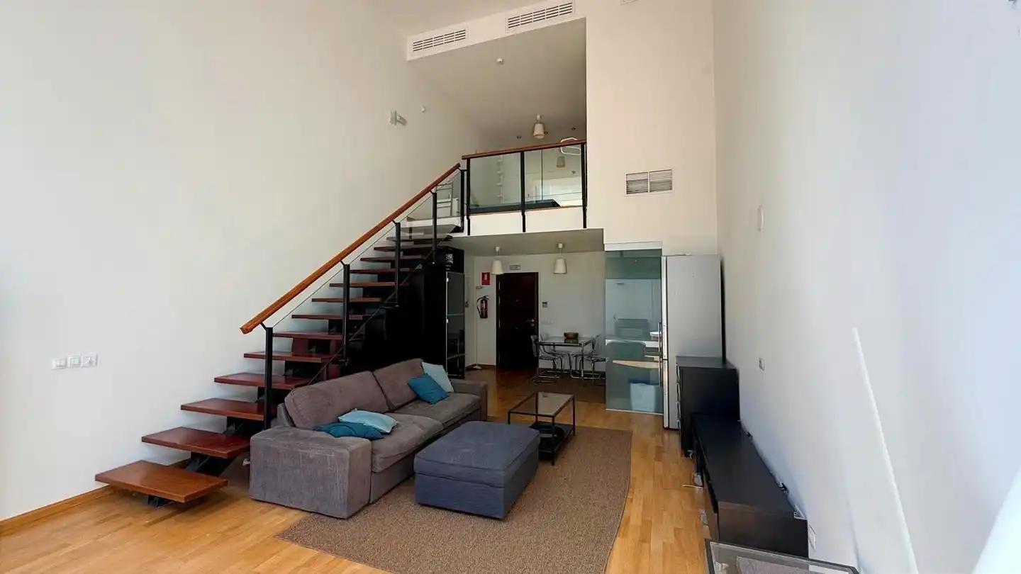 Sala de estar de Estudio en venta en San Sebastián de los Reyes con Aire acondicionado, Calefacción y Terraza
