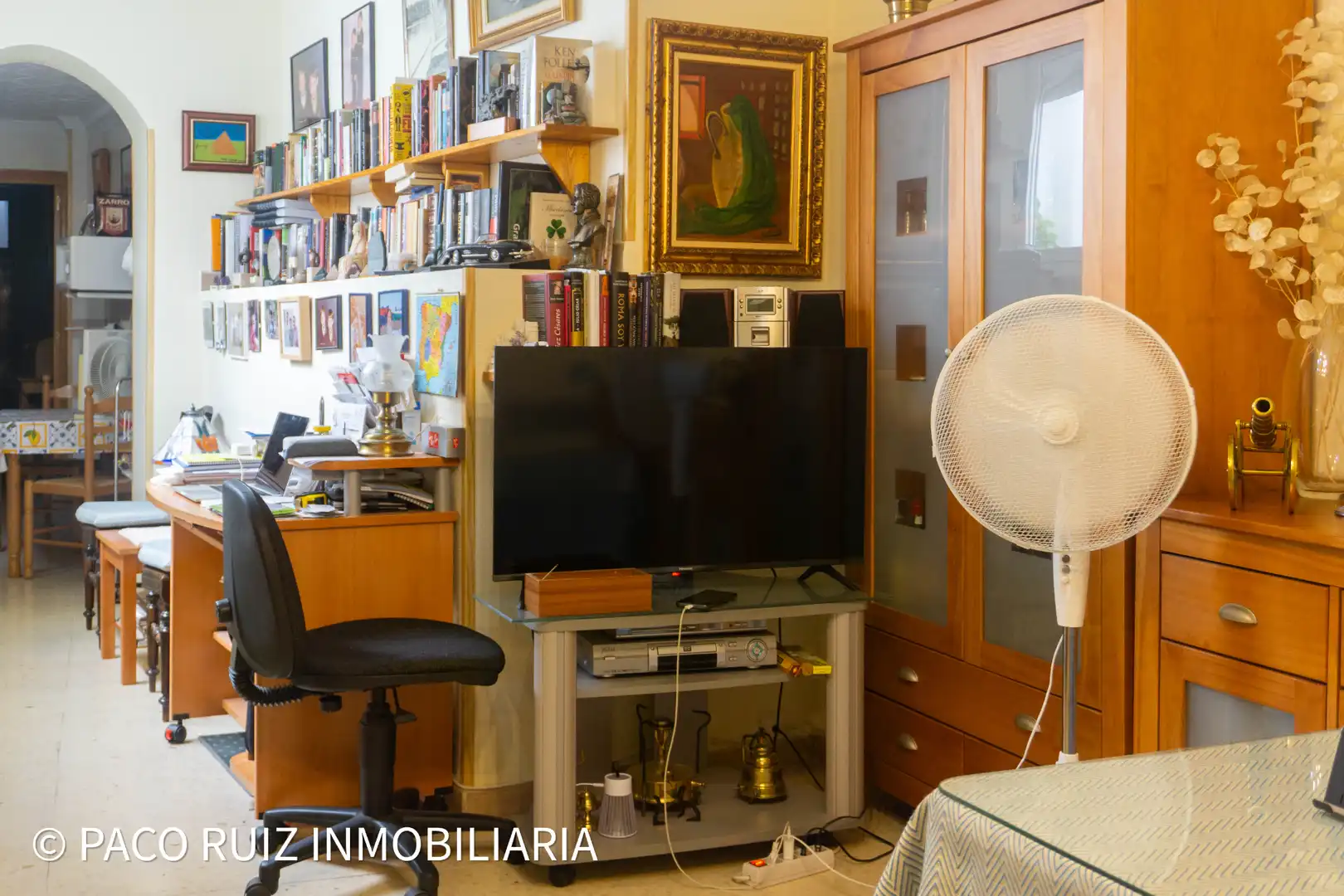 Sala d'estar de Casa adosada en venda en Canjáyar amb Aire condicionat i Terrassa