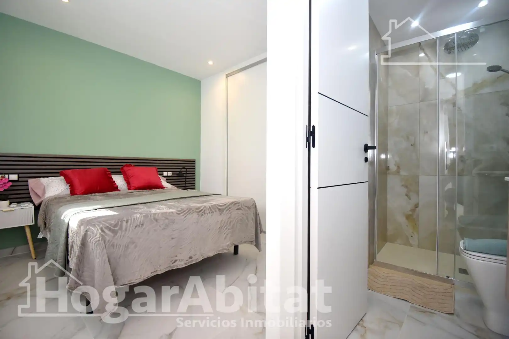Schlafzimmer von Haus oder Chalet zum Verkauf in Vila-real mit Klimaanlage, Heizung und Terrasse
