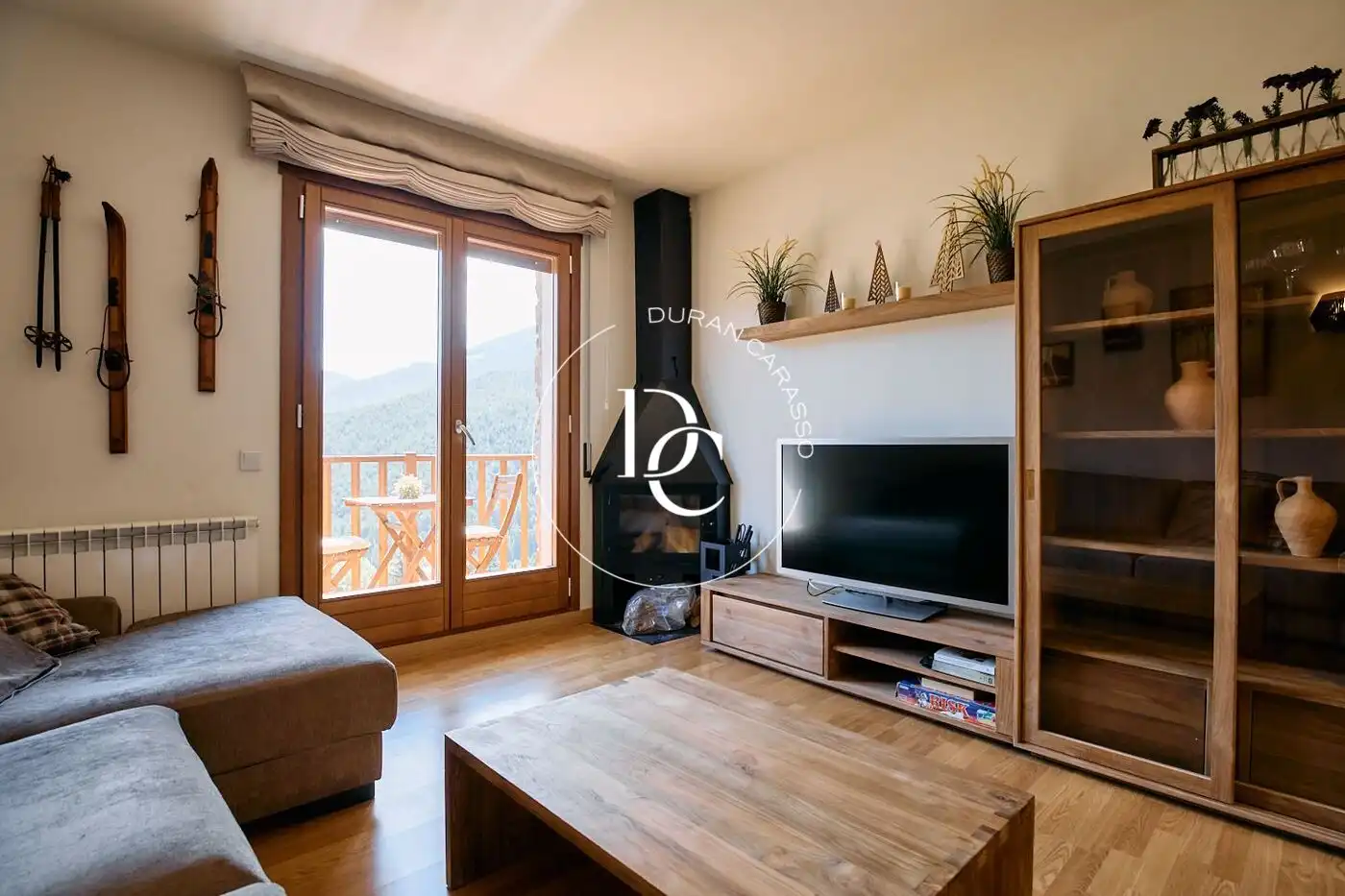Sala de estar de Casa o chalet en venta en Alp con Jardín privado, Terraza y Trastero