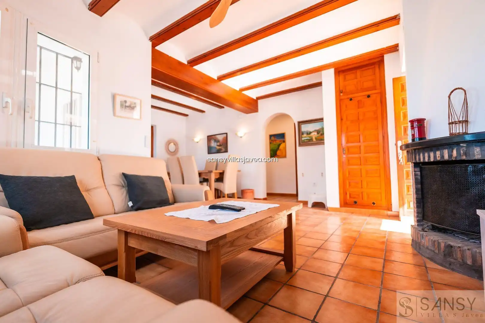 Living room of Houses for sale in Jávea / Xàbia  with Storage room