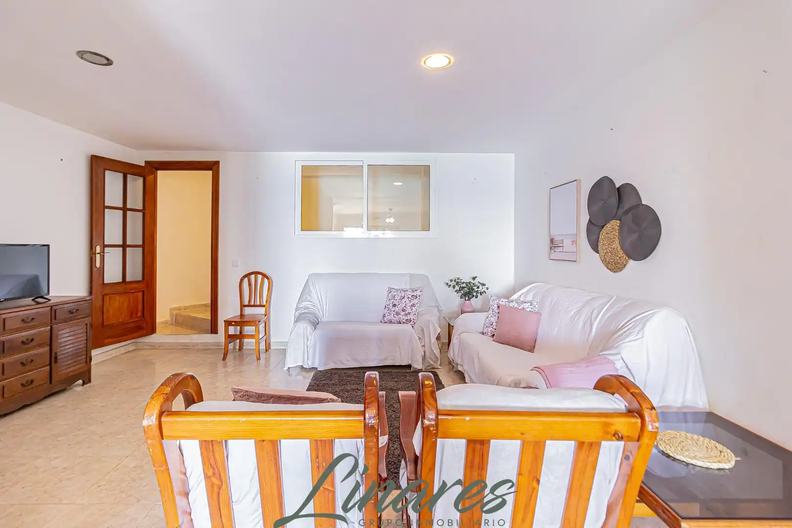 Sala de estar de Casa o chalet en venta en La Manga del Mar Menor con Terraza, Amueblado y Piscina comunitaria