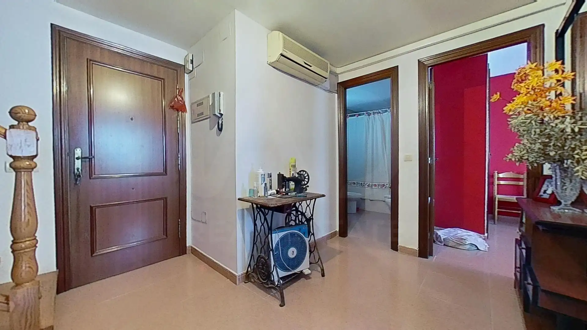 Schlafzimmer von Maisonette zum Verkauf in Castellón de la Plana / Castelló de la Plana mit Klimaanlage, Heizung und Terrasse