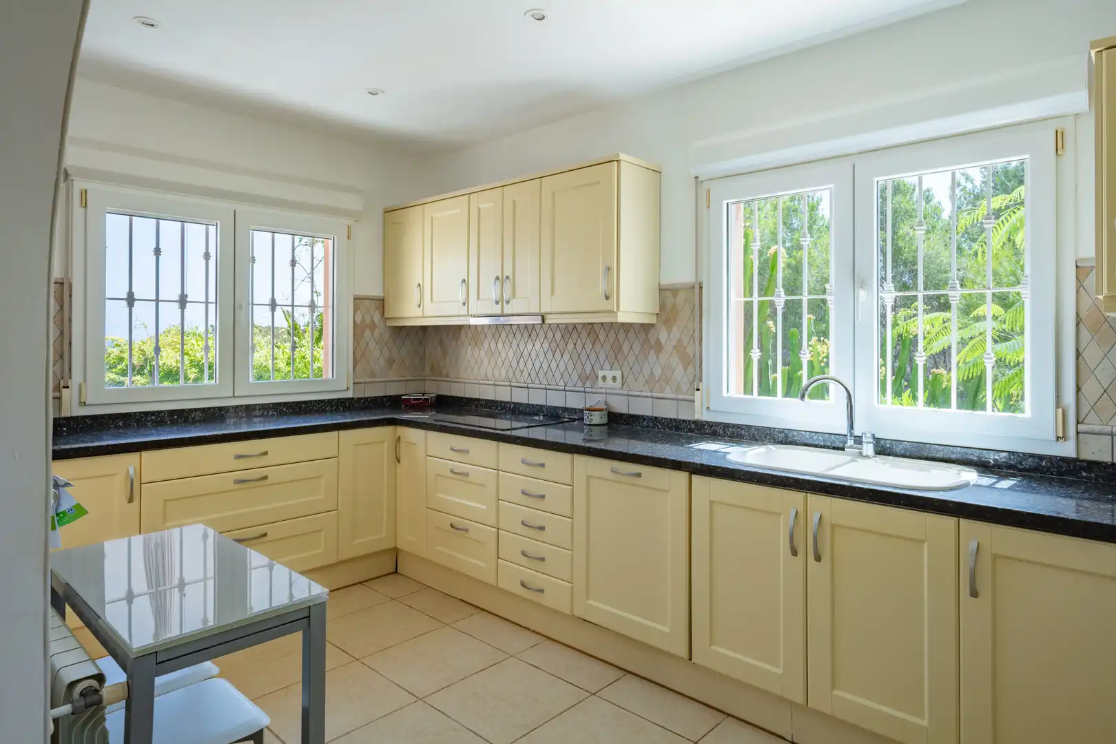 Cocina de Casa o chalet en venta en Jávea / Xàbia con Aire acondicionado, Jardín privado y Terraza
