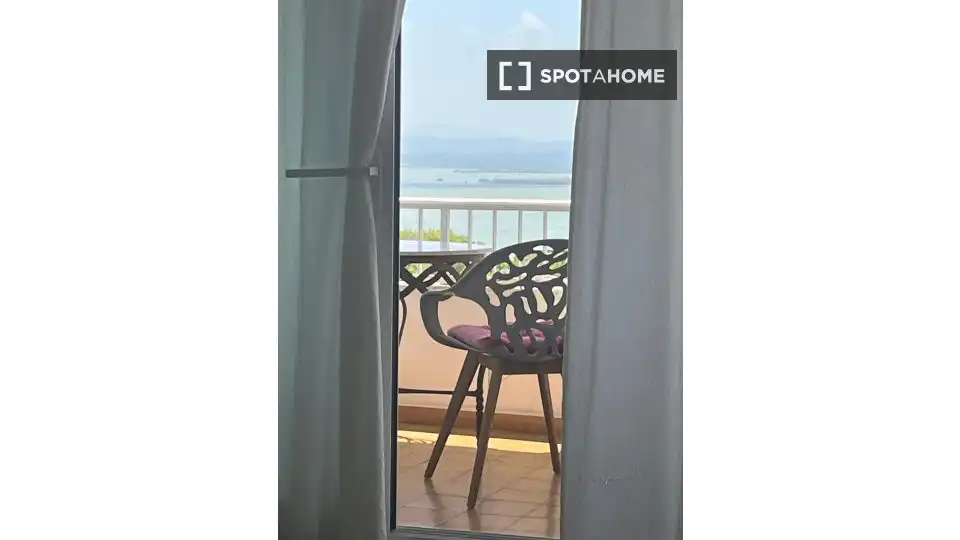 Terraza de Piso de alquiler en Valencia con Aire acondicionado, Calefacción y Amueblado