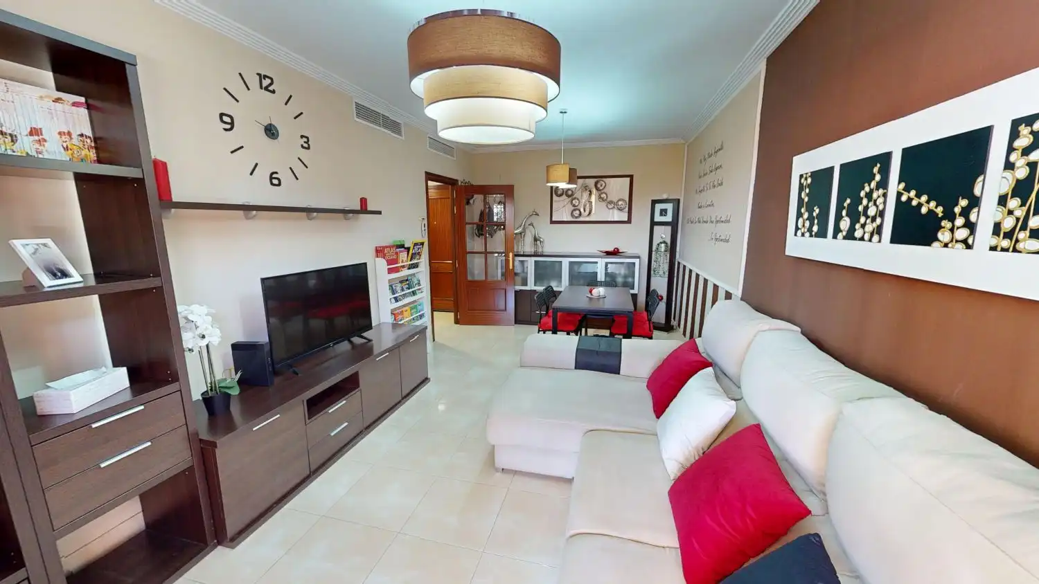 Sala d'estar de Pis en venda en Alcalá de Guadaira amb Aire condicionat i Terrassa