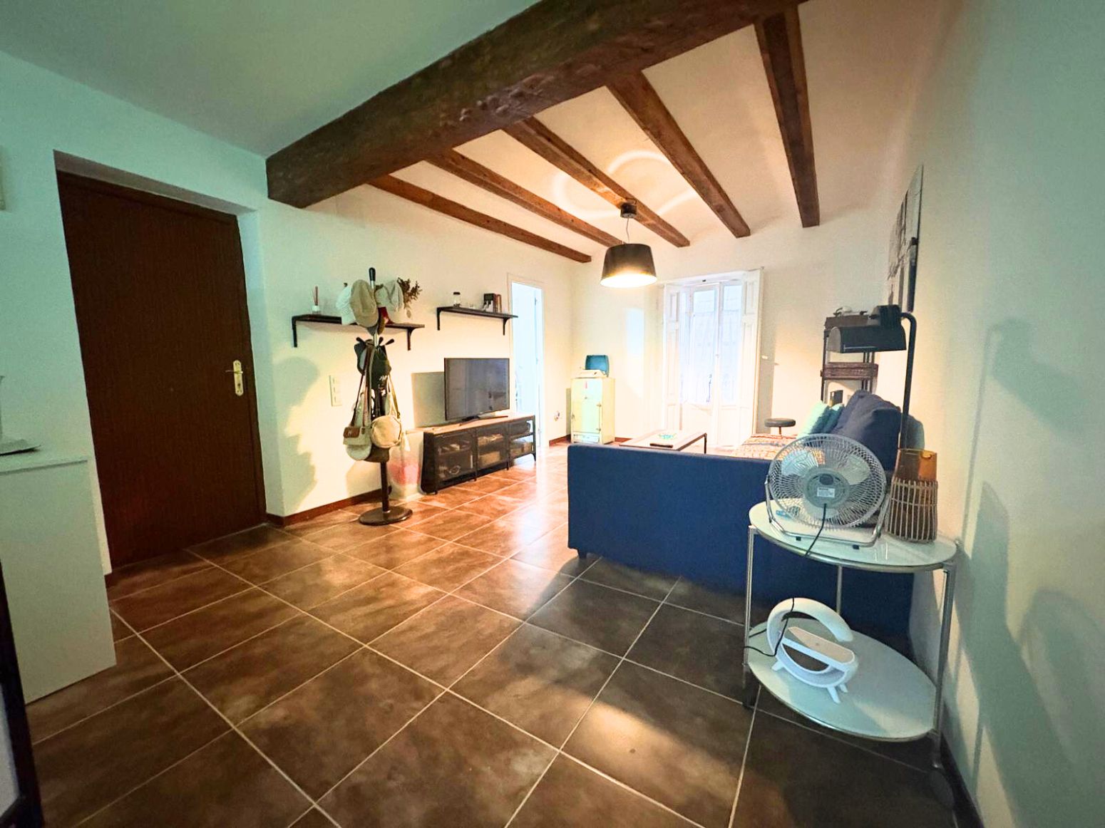 Living room of Flat for sale in  Valencia Capital