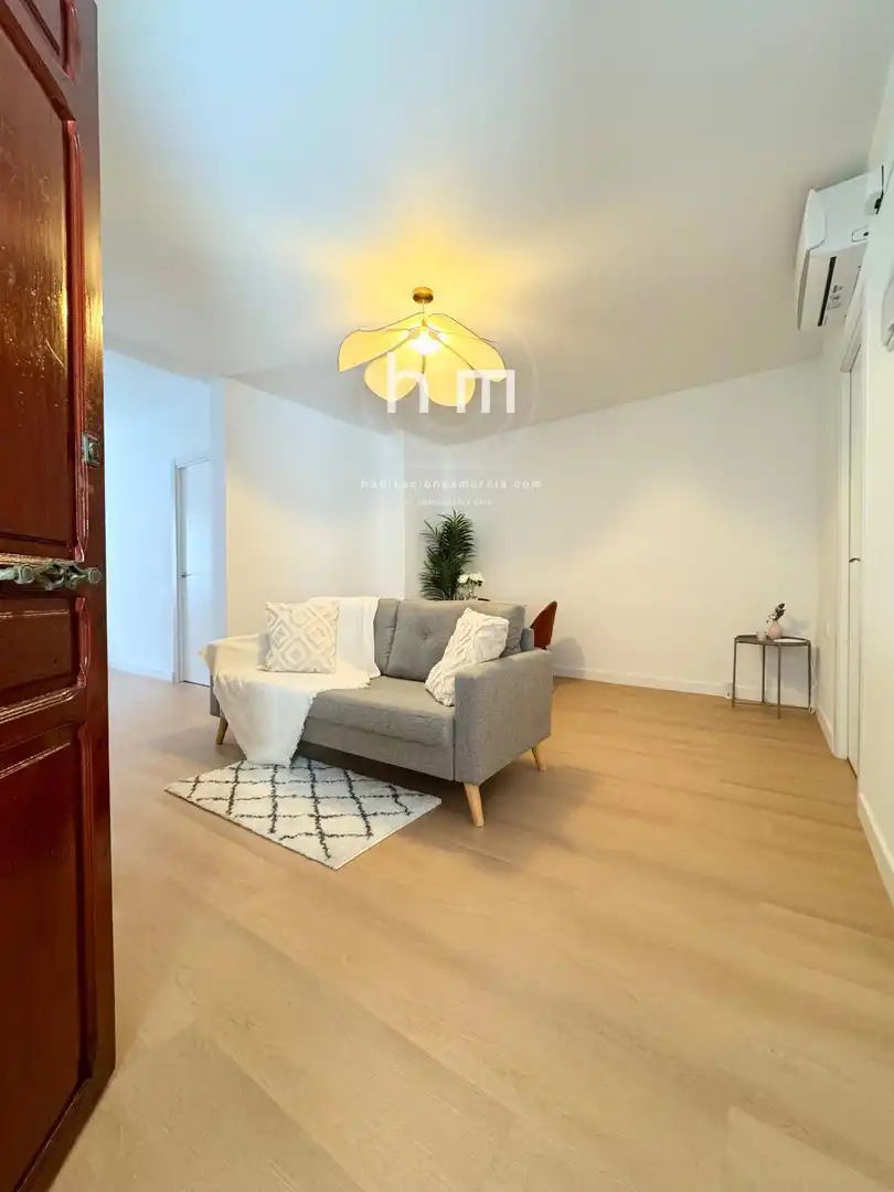 Sala de estar de Piso en venta en Alcantarilla con Aire acondicionado y Terraza