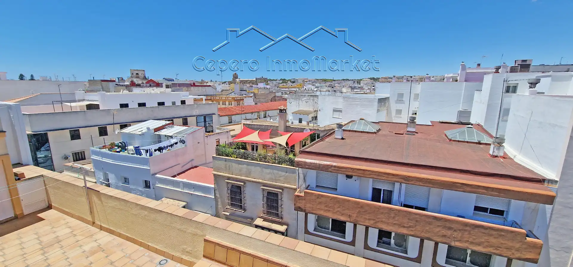 Vista exterior de Pis en venda en El Puerto de Santa María amb Aire condicionat, Terrassa i Forn