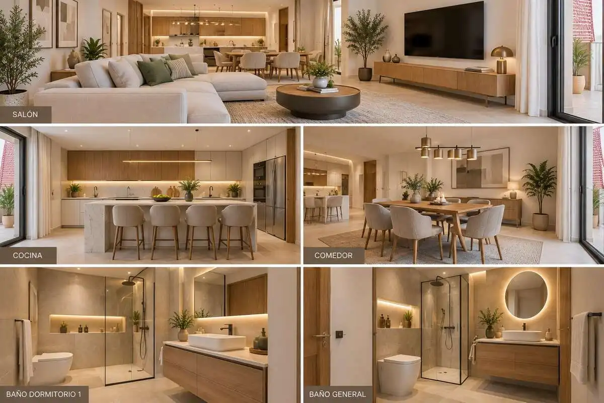 Living room of Flat for sale in Centro - La Vega Alta