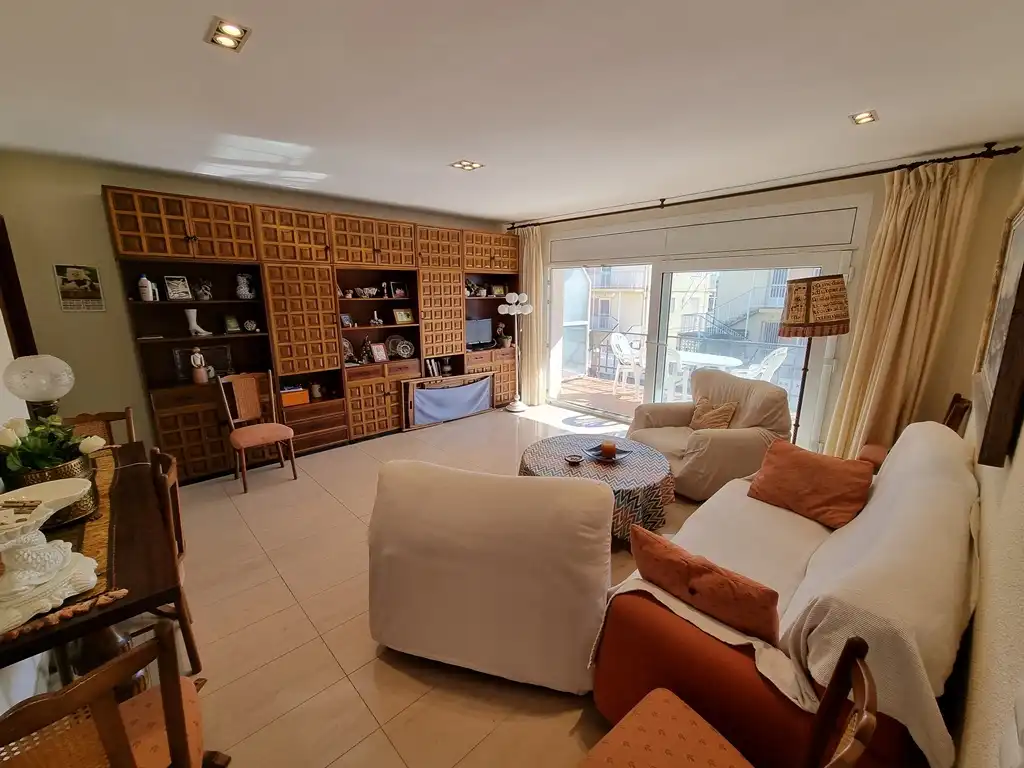 Wohnzimmer von Wohnungen zum Verkauf in Cambrils mit Klimaanlage, Privatgarten und Terrasse