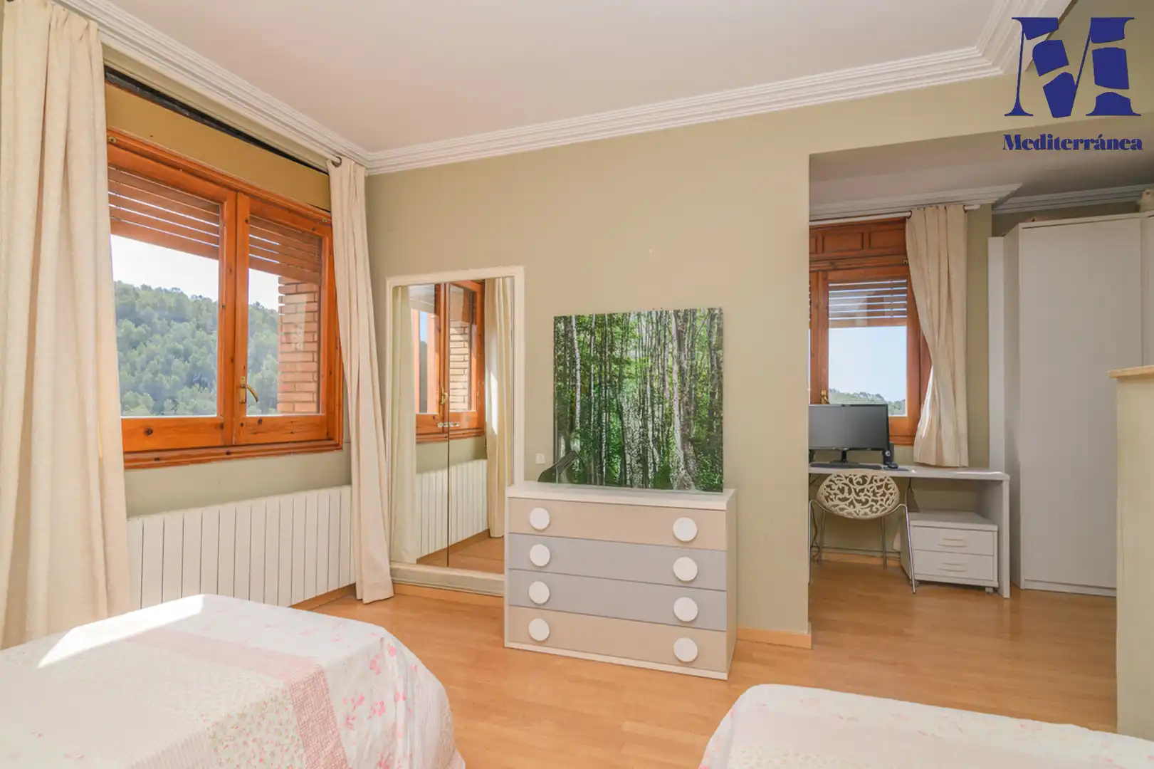 Bedroom of Houses for sale in Castelldefels  with Air Conditioner, Heating and Private garden
