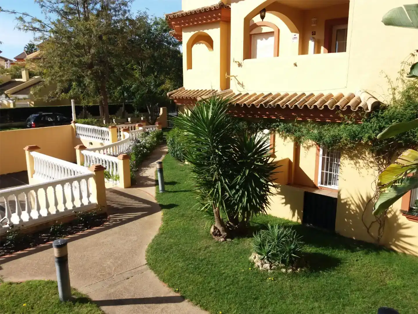 Garden of Flat for rent in Islantilla  with Private garden, Furnished and Oven