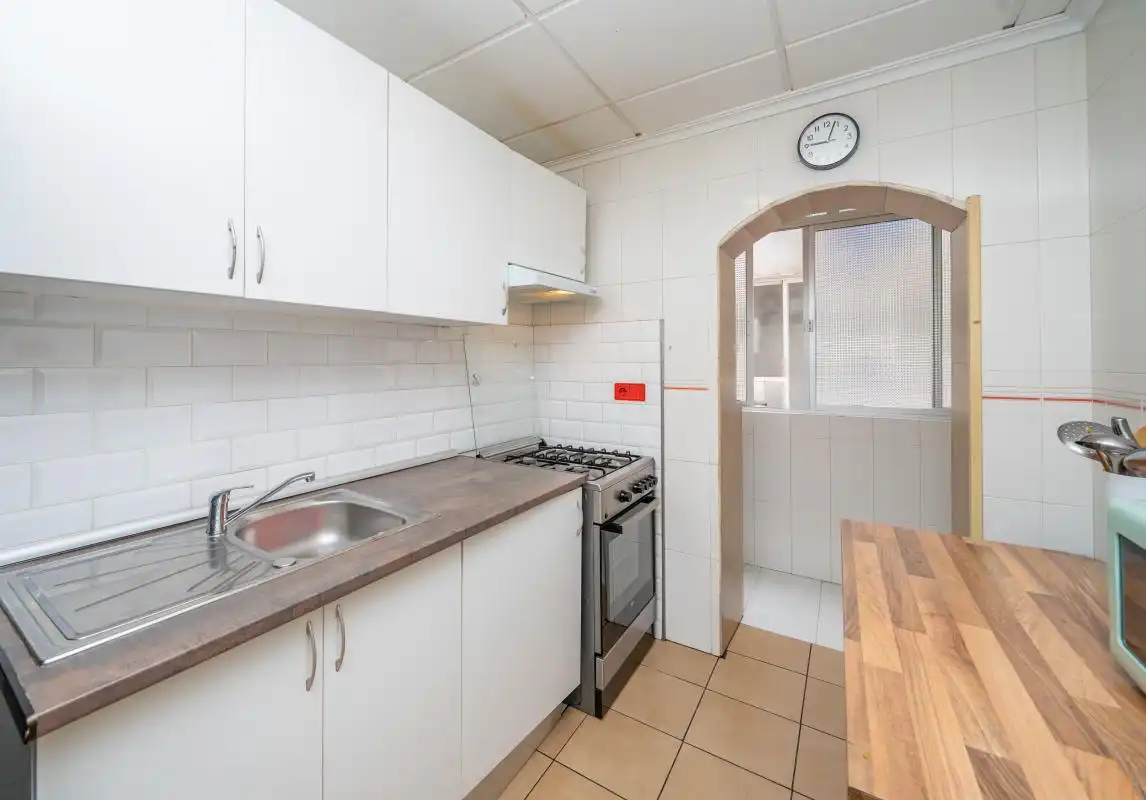 Kitchen of Flat for sale in Alicante / Alacant  with Heating and Furnished