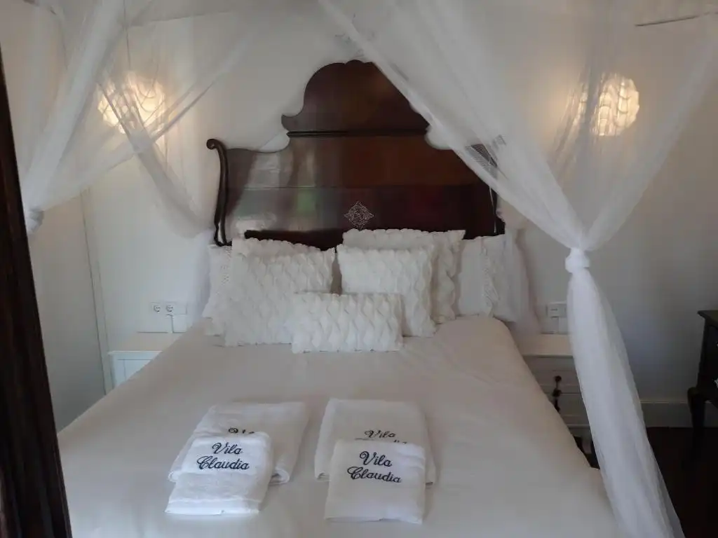 Schlafzimmer von Haus oder Chalet zur Miete in L'Ametlla de Mar  mit Klimaanlage, Privatgarten und Schwimmbad