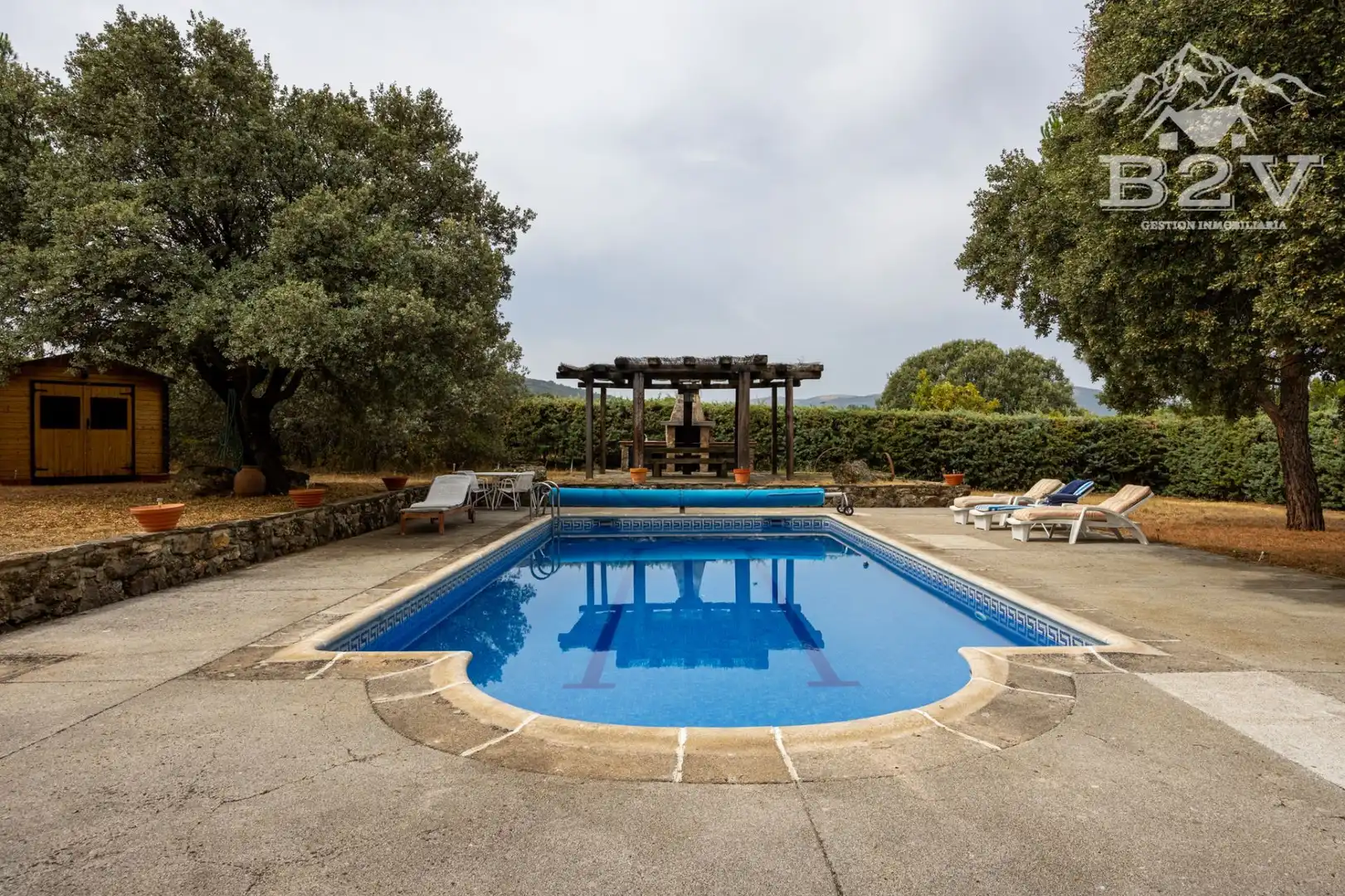 Piscina de Casa o chalet en venta en Garganta de los Montes con Aire acondicionado, Calefacción y Jardín privado
