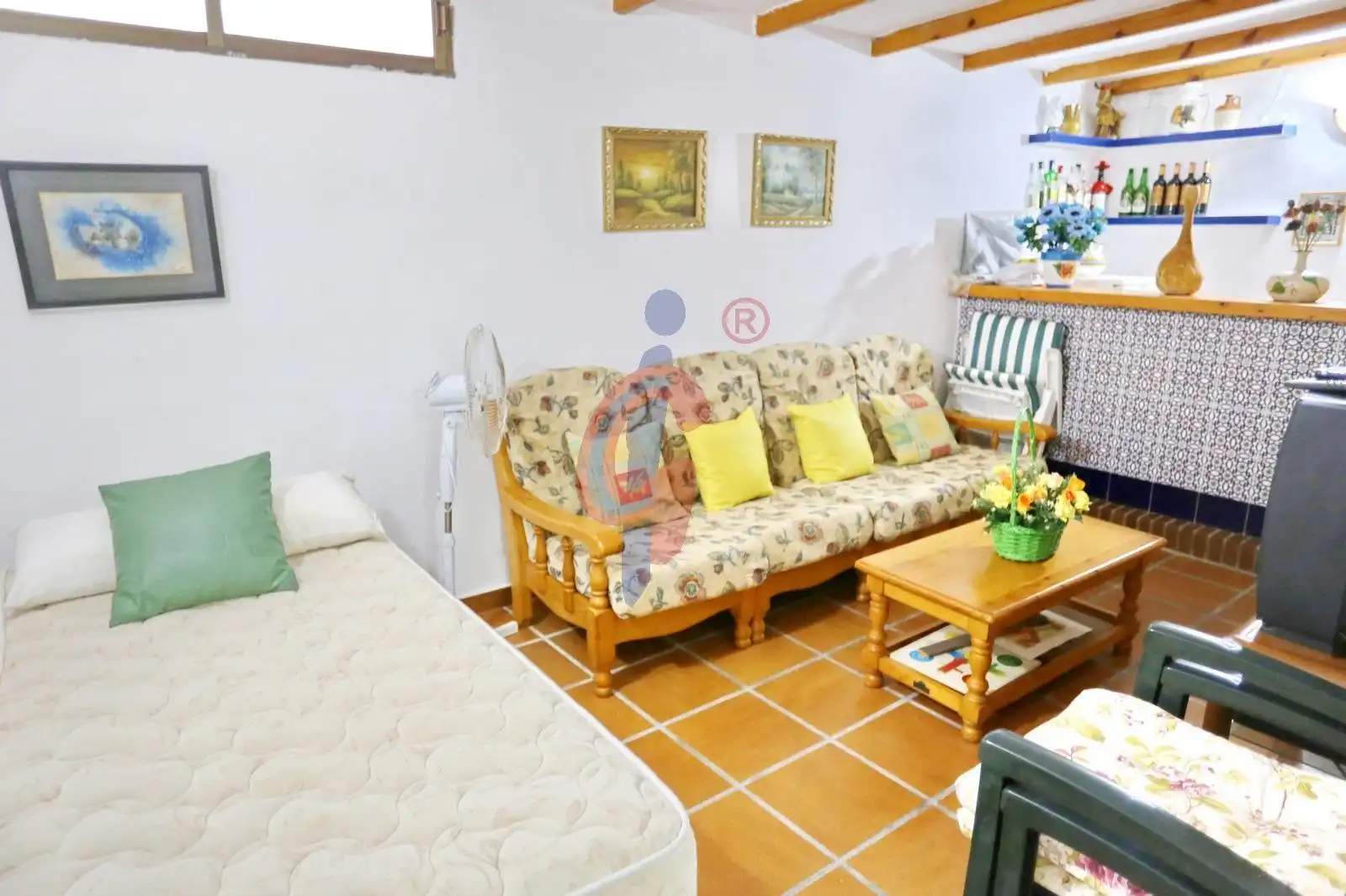 Living room of Detached homes for sale in Guardamar del Segura  with Air Conditioner, Private garden and Terrace