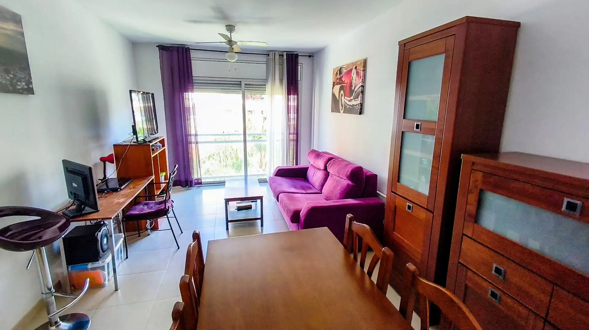 Sala de estar de Piso en venta en Reus con Jardín privado, Trastero y Piscina comunitaria