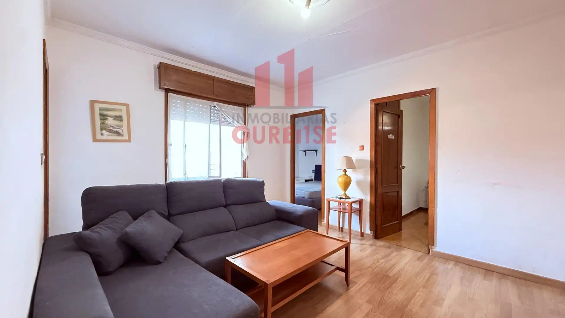 Wohnzimmer von Wohnung zur Miete in Ourense Capital  mit Heizung, Abstellraum und Möbliert