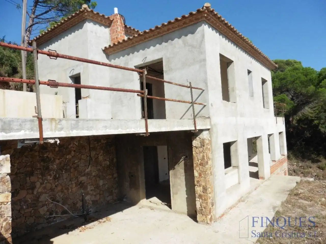 Vista exterior de Casa o chalet en venta en Sant Feliu de Guíxols con Calefacción, Jardín privado y Terraza